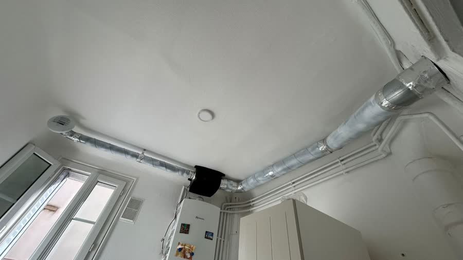 VMC neuve posée par BM Ventilation
